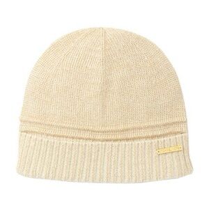 Cream Knit Beanie